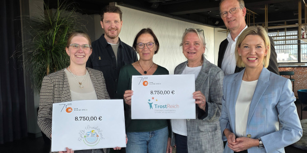 Freude über großzügige Spende